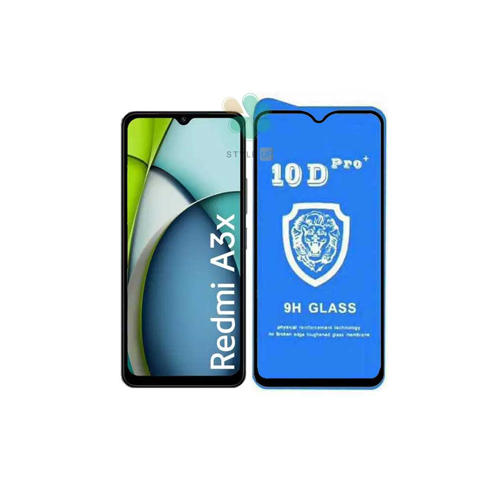 خرید گلس تمام صفحه 10D Pro ویژه شیائومی Redmi A3X مقاوم و بادوام 